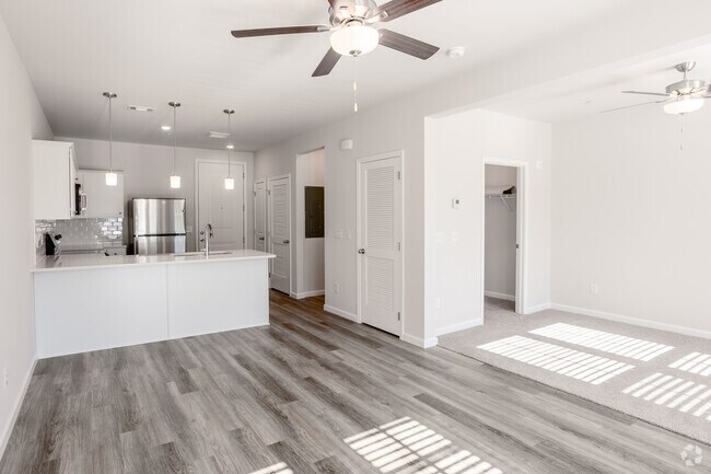 Estudio - 634 pies cuadrados - Sala de estar/Cocina - Crest at Stones Branch