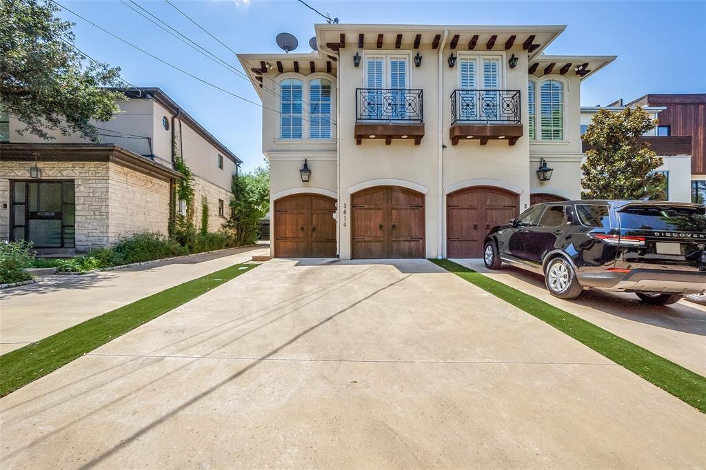 3614 Edgewater St, Dallas, TX 75205 Townhome Rentals in Dallas TX
