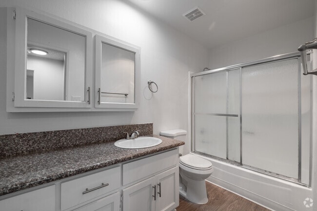 2BR, 1BA - 1,100SF - Bathroom - Woodruff Place Apts