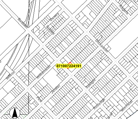 Mapa de impuestos - 413 Baldwin St