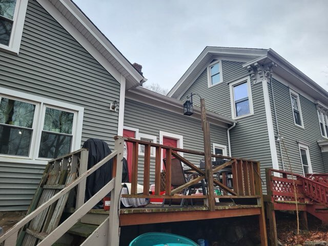 Back entrance and large porch - 88 Wilkinson St