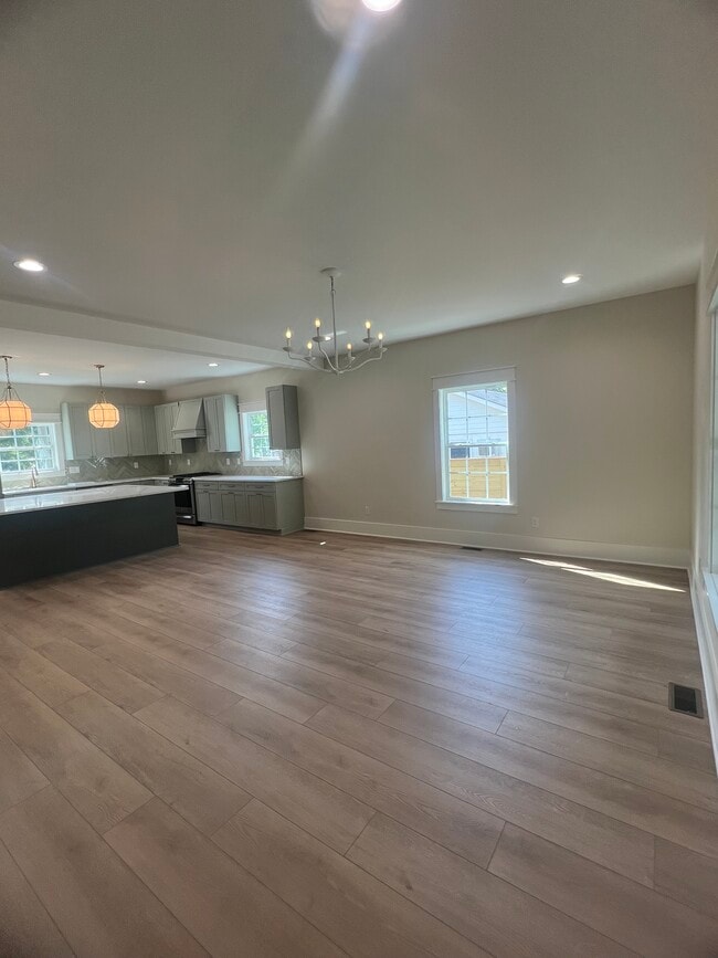 Open plan living space - 1250 S Madison Ave