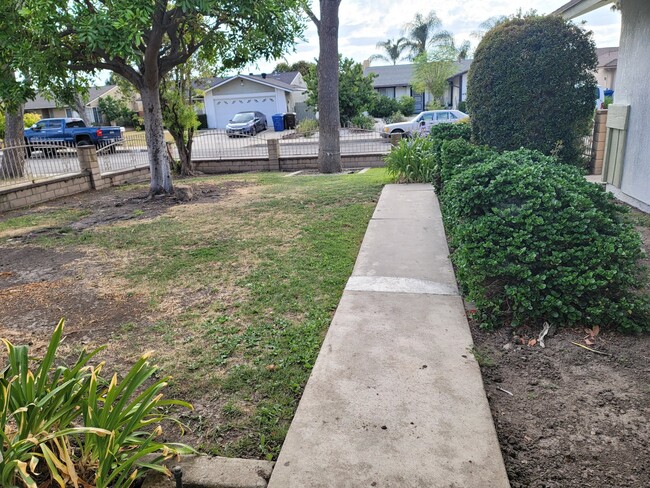 View of the front yard from the house - 414 Addleman Ave