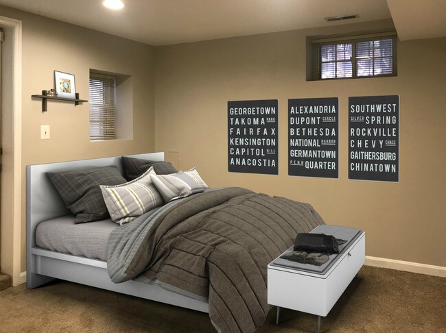 1st Bedroom - 512 M St NW
