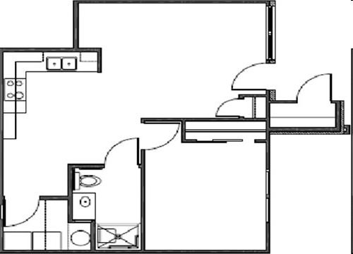 1HAB/1BA - Bethel Estates of Gardner