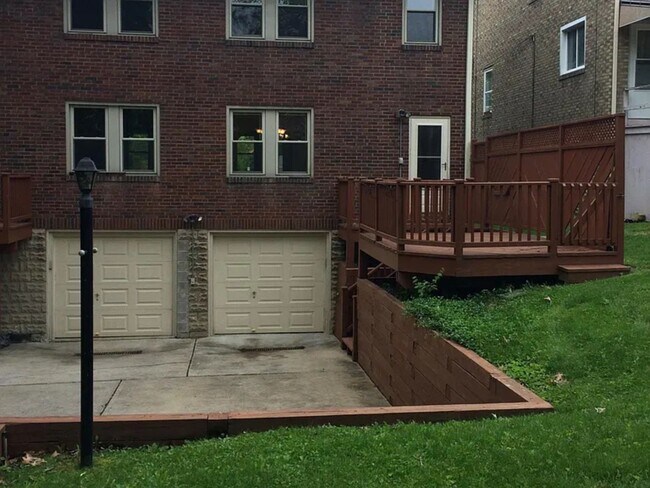 Backyard and Back Deck - 455 Marietta Pl