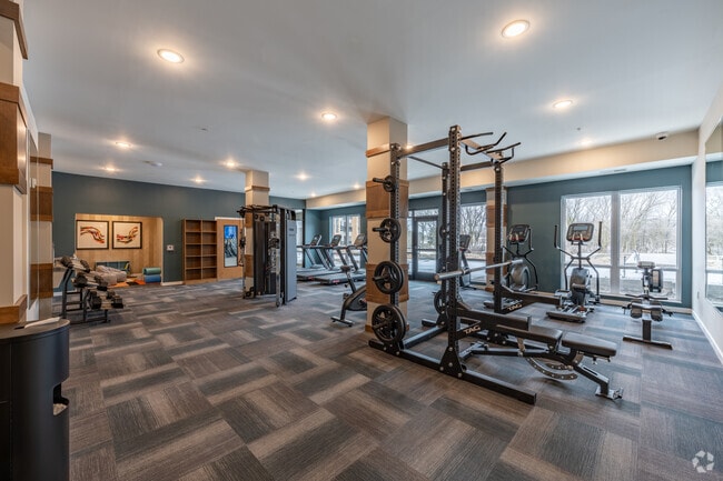 Fitness Center - The Brooks Apartments