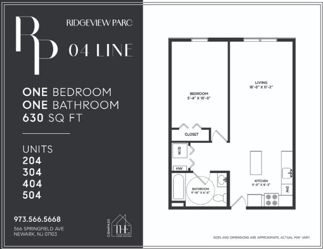 Floorplan - Ridgeview Parc