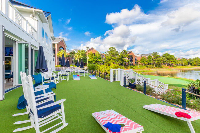 Clubhouse Veranda and Patio - One Club Gulf Shores