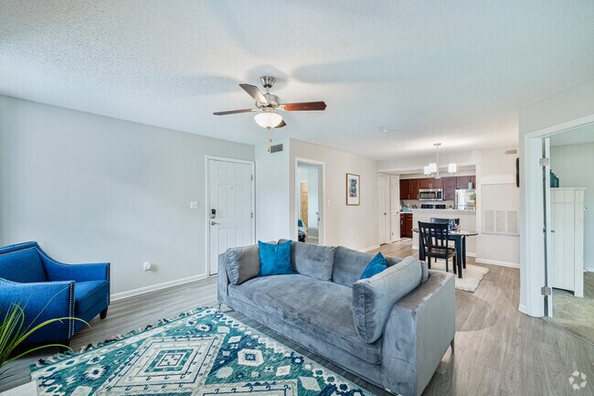 Sala de estar - St. Croix Apartments
