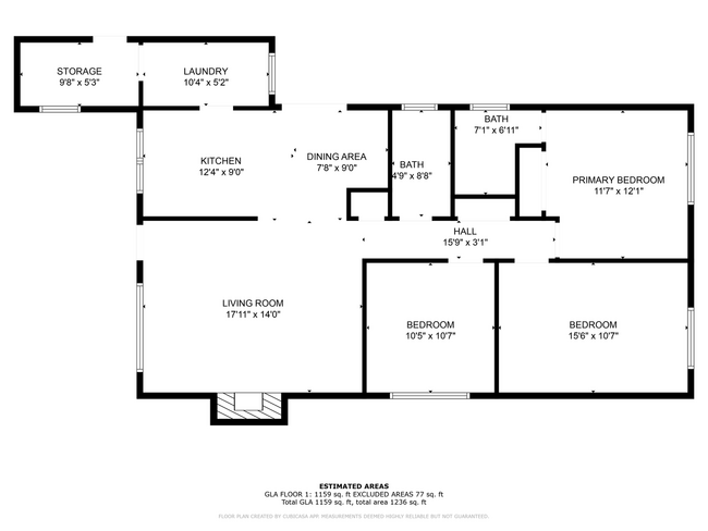 Foto del edificio - Three Bedroom, Two Bathroom Home in Susanv...