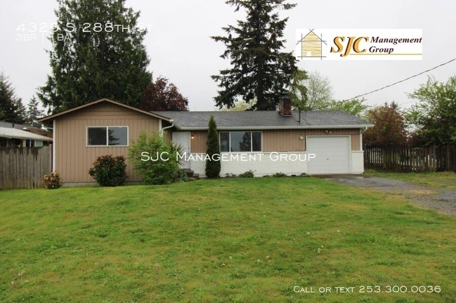 4325 S 288th St, Auburn, WA 98001 House Rental in Auburn, WA