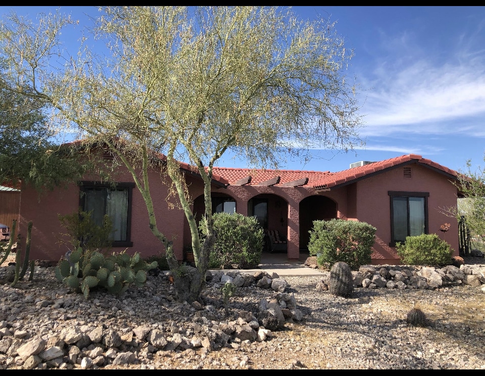 FRONT OF HOME - HIGH ON A HILL - 32731 W Jones Rd