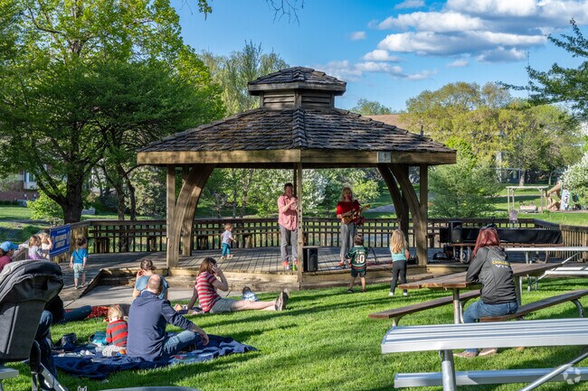 New Brighton's Summer Concert Series is held under the gazebo at Veterans Park.