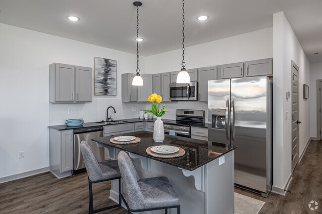 2BR, 2.5BA - 1,333SF - Kitchen - The Grove