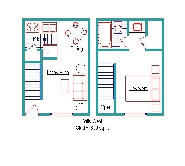 Estudio Town-Home - Villa West Apartments