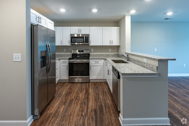 3BR, 2BA - 1539SF - Kitchen - Westbrook Apartments