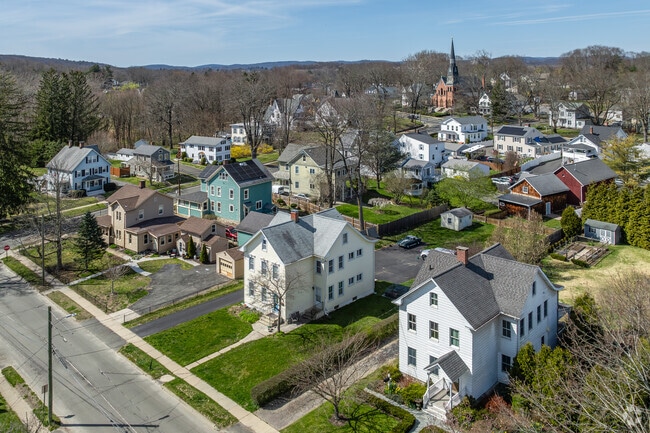 The town of Bethel is just three miles from Danbury, Connecticut.