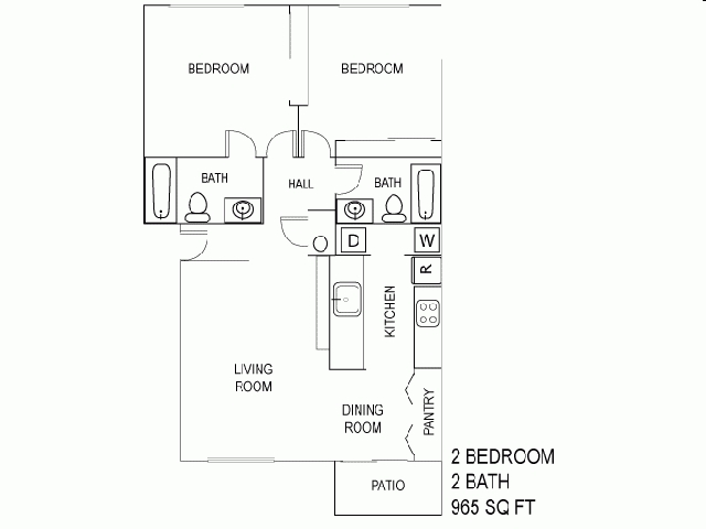 2HAB/2BA - Fairview Oaks Woods