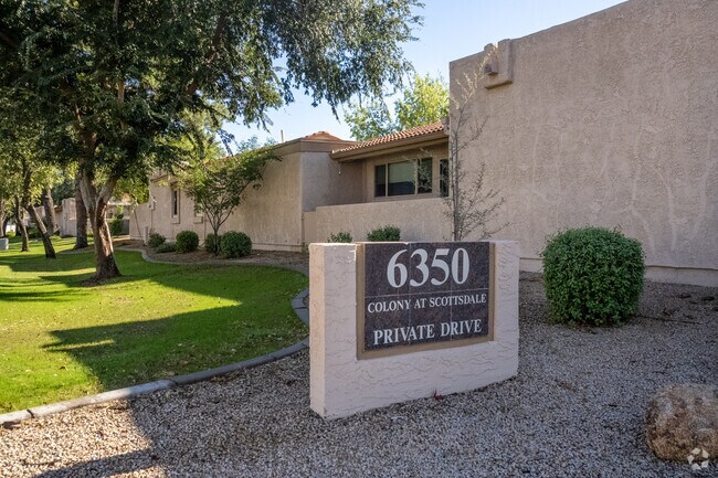 Monument Signage - Colony of Scottsdale