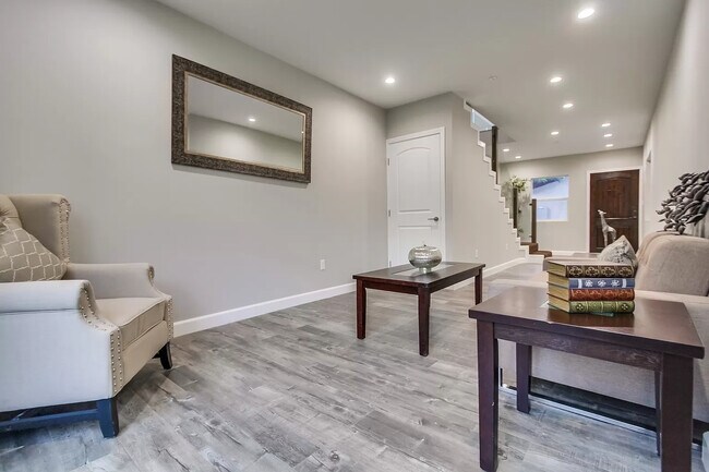 downstairs office - leads to backyard - 1311 S Hudson Ave