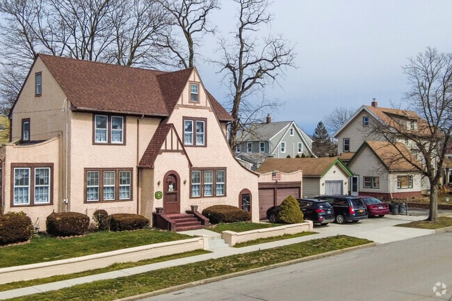 Tudor style homes are abundant in North Valley Stream and feature contemporary accents.