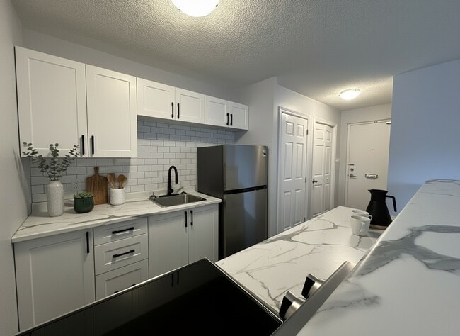 Unit 5F Kitchen - Junior Two Bedroom - LeMarchant Towers