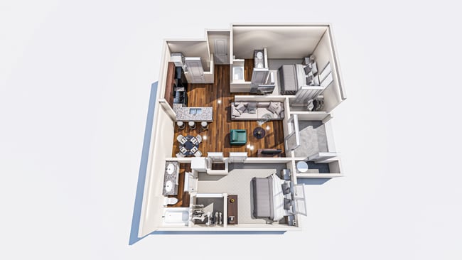 4_3D Plan 3 JC TV3 - Belterra Springs