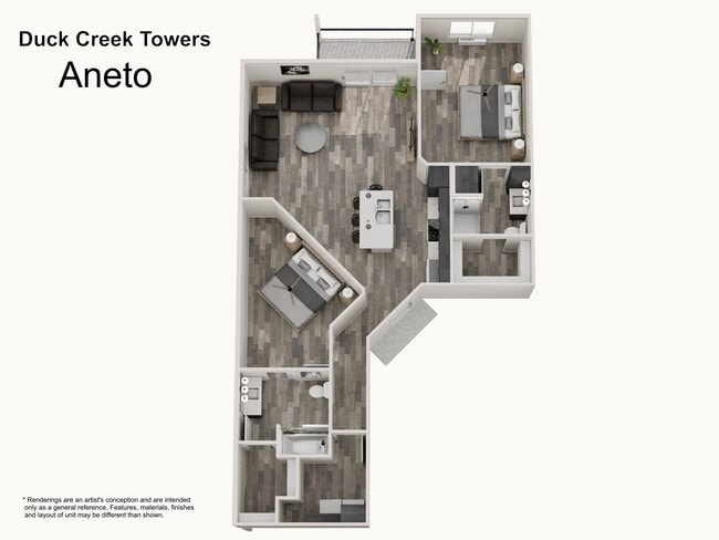 Floorplan - Casa II Apartments