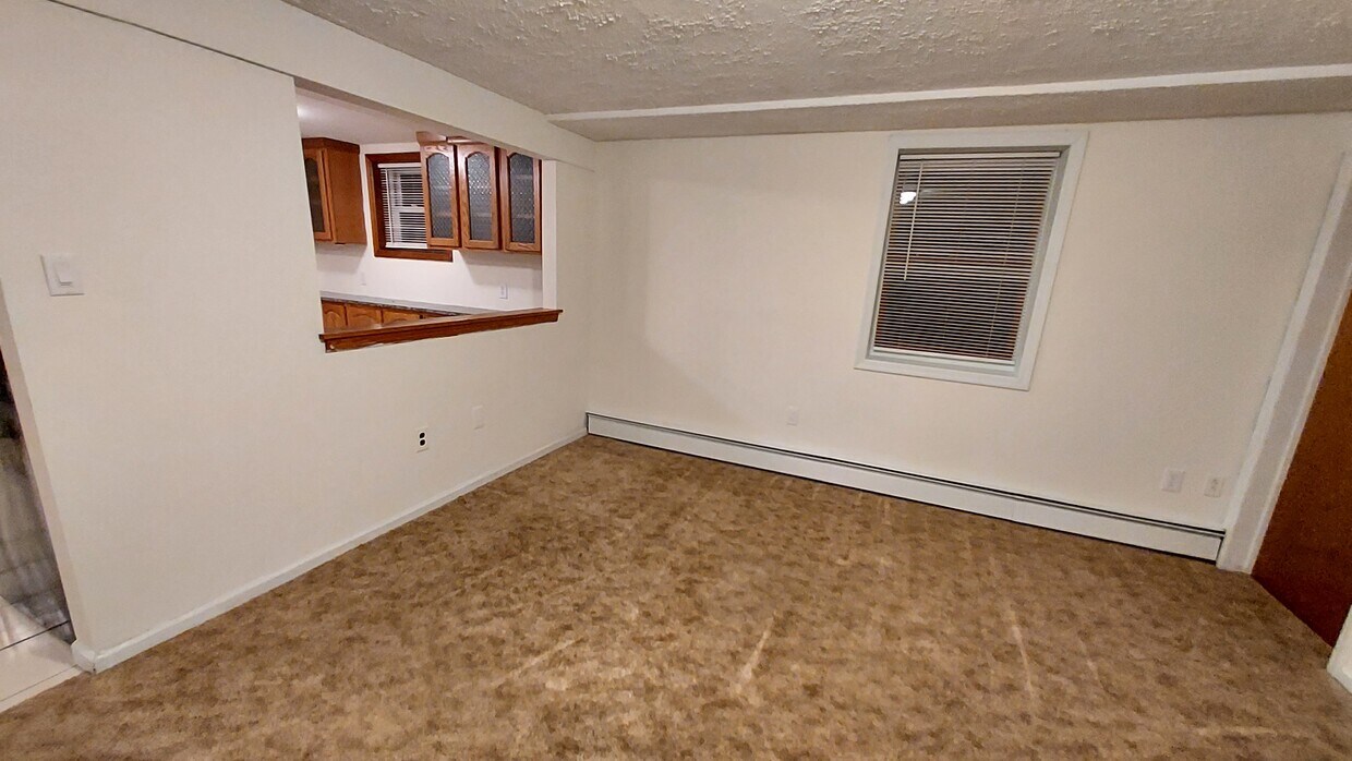 Large living room with wall to wall plush carpeting. - 920 9th St