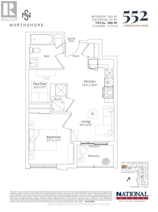 Photo du bâtiment - 500 Plains Rd E