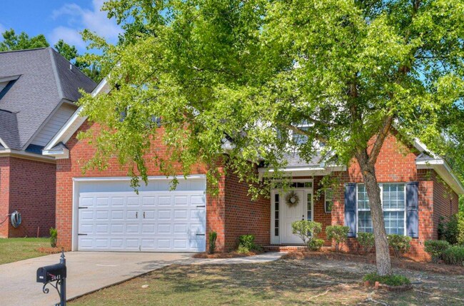 Front of the brick home - 2441 River Birch Dr
