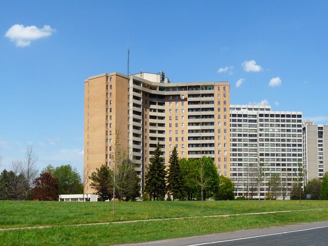 View from the southwest - 63, 73 & 120 Widdicombe Hill Blvd