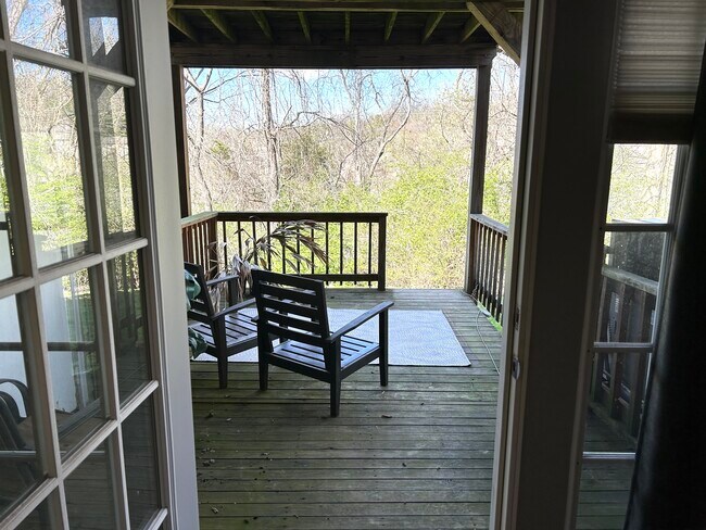 Deck off owners suite - 5238 Village Way