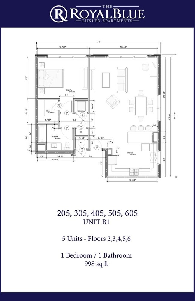 Interior Photo - The Royal Blue