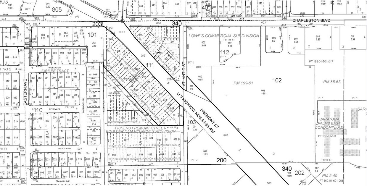 Mapa de la parcela - 2427 Clifford Ave