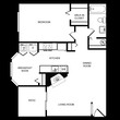 1 Bed 1 Bath  A