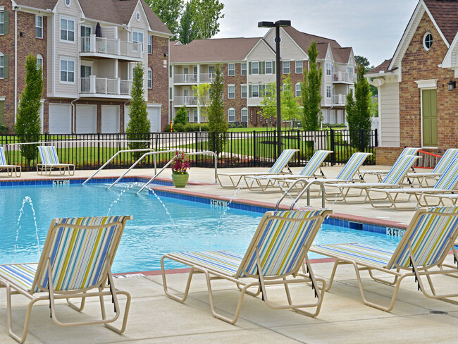 Poolside Sundeck - Irene Woods Apartments