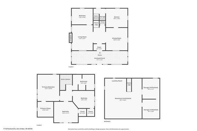 Foto del edificio - 1116 Packard St