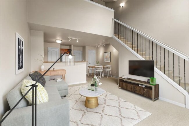 Living Room - Broadway Commons Apartment Homes