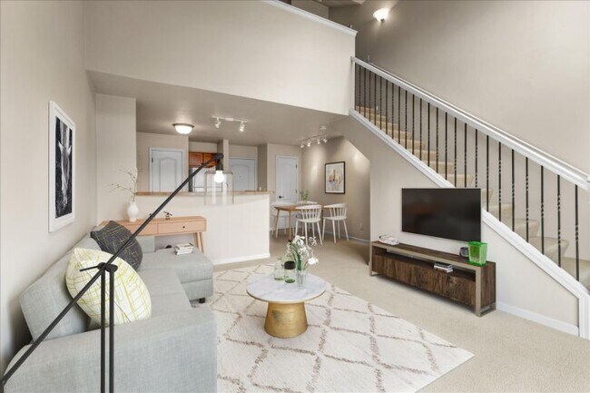 Sala de estar - Broadway Commons Apartment Homes