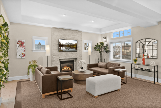 Resident Lounge - Garden Villa Apartments