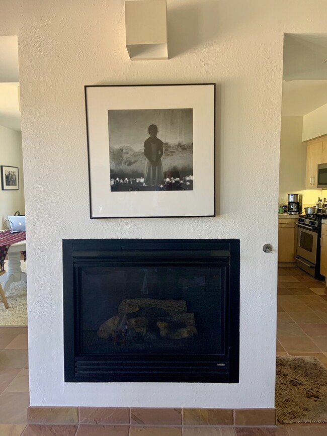 Pass through/gas fireplace - 1390 Avenida Rincon