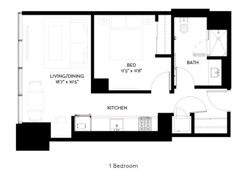 1240 S Indiana Ave Unit 2401, Chicago, IL 60605 Condo for Rent in