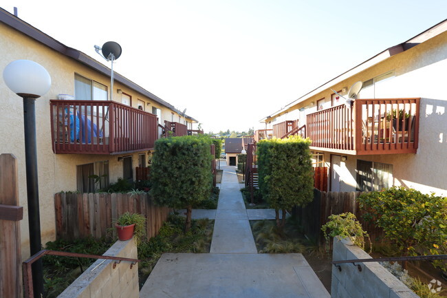 Patio - Pacific Vista Apartments