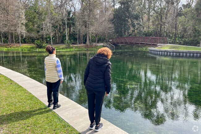 Lake Apopka residents love Rock Springs, no matter the time of year.