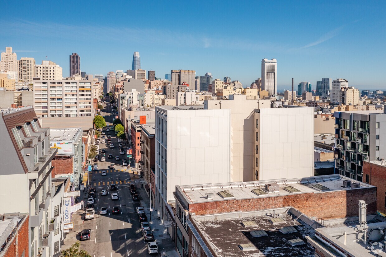 Proximidad al centro - 1433 Bush St