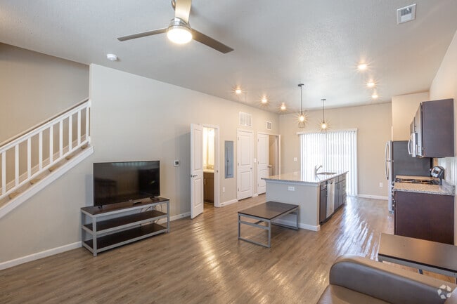 3BR, 3.5BA - 1329 SF - The Collective at Lawrence