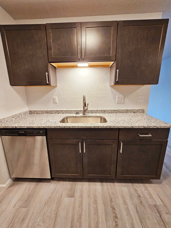 Renovated Kitchen - The Landing Apartments