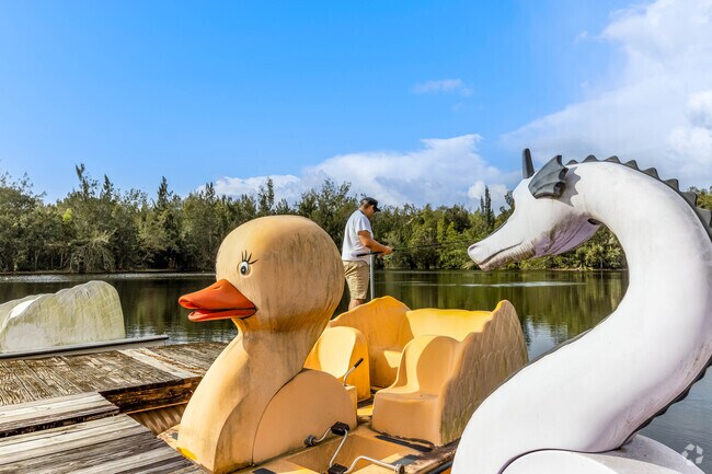There is no shortage of fishing in and around Cooper City.